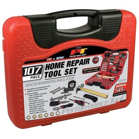 PERFORM TOOL Perform Tool W1532 Home & Auto Tool Set PTL-W1532